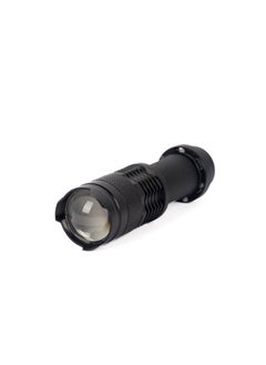 LUSTER 2pc Small LED flashlight with clip black  - Image 3