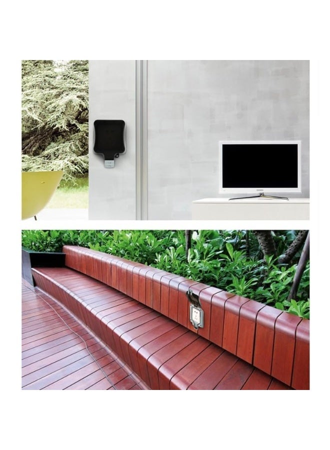 IP66 Waterproof Outdoor Socket with Cover and Switch, 13A Weatherproof Wall Power Outlet for Garden Bathroom - Image 5