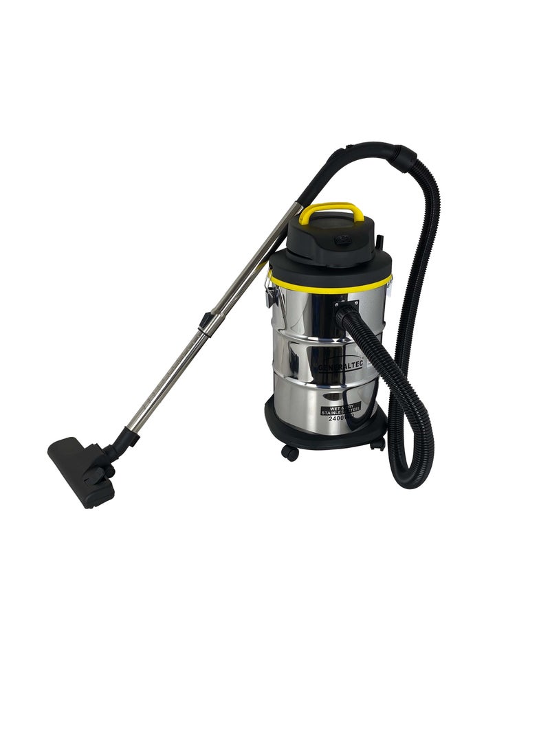 GENERALTEC Generaltec GV2400WD Wet & Dry Vacuum Cleaner - Powerful Motor, Large Capacity, Blower Function, Durable & Portable Design  - Image 2