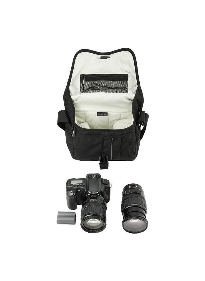 Crumpler JP3000-001 Jackpack 3000 Camera Bag Dull Black/Dark Mouse Grey for SLR camera with Mid Zoom lens