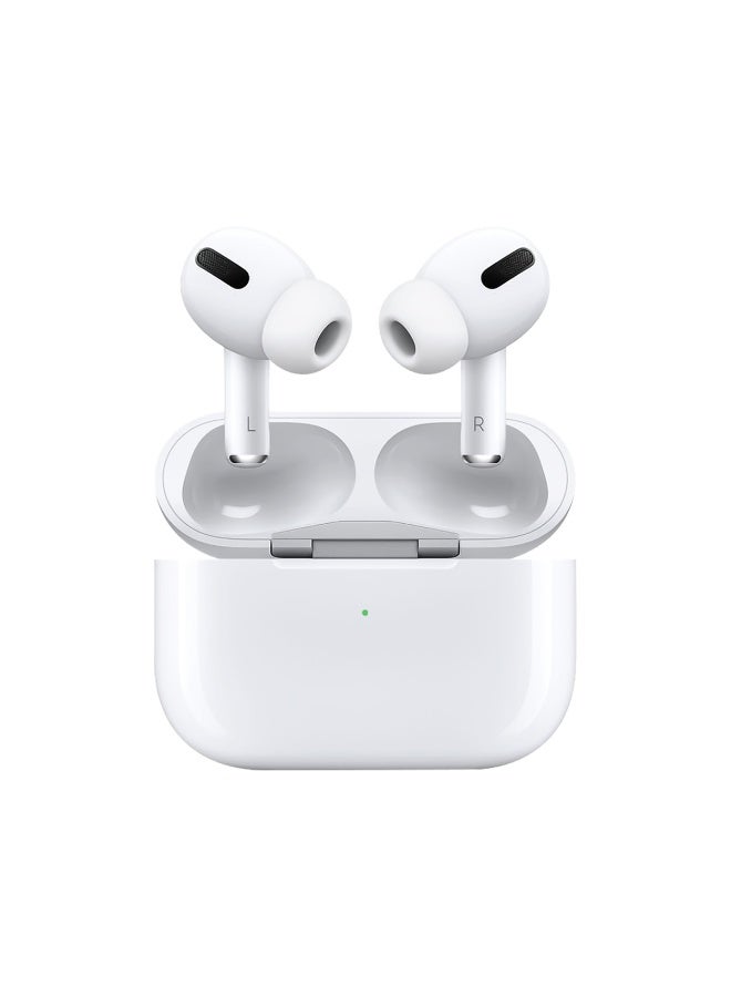 AcceOn True Wireless Earbuds with Bluetooth 6.0, Active Noise Cancellation, Smart Ear Detection & Wireless Charging Case – White - Image 1