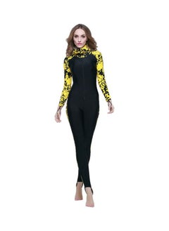NIBEMINENT Contrast Printed Hooded Long Sleeve One Piece Multicolour  - Image 1