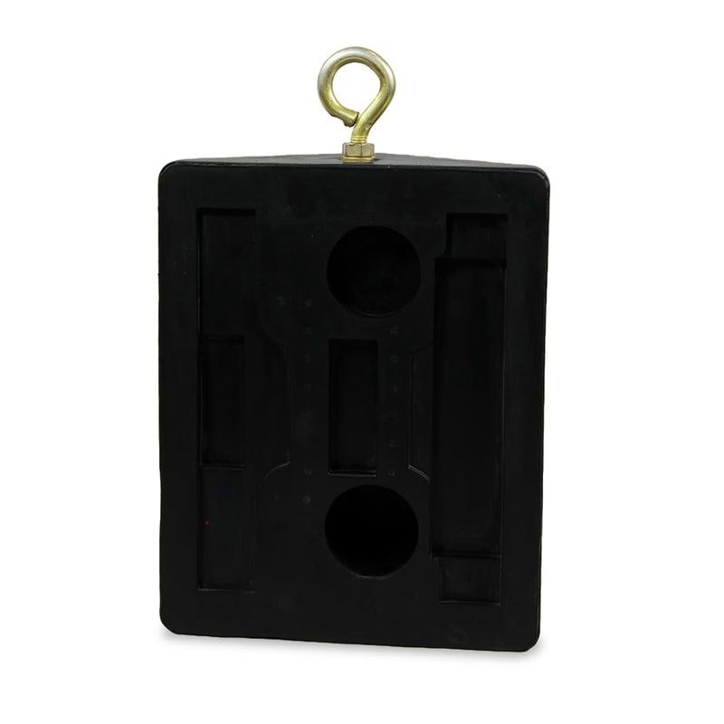ALP Heavy-Duty Rubber Wheel Chock (10x8x5 inch) – Solid Wheel Stopper for Cars, Trucks & Trailers | Prevents Vehicle Rolling During Parking, Maintenance & Storage | Non-Slip, Durable & Movable (P-1) - Image 2