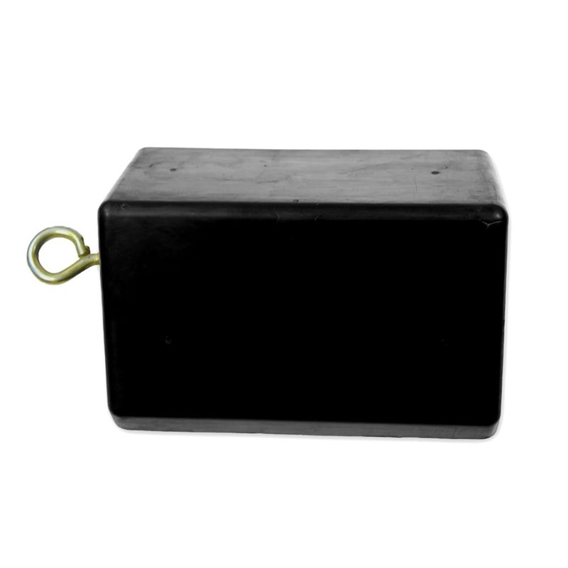 ALP Heavy-Duty Rubber Wheel Chock (10x8x5 inch) – Solid Wheel Stopper for Cars, Trucks & Trailers | Prevents Vehicle Rolling During Parking, Maintenance & Storage | Non-Slip, Durable & Movable (P-1) - Image 5