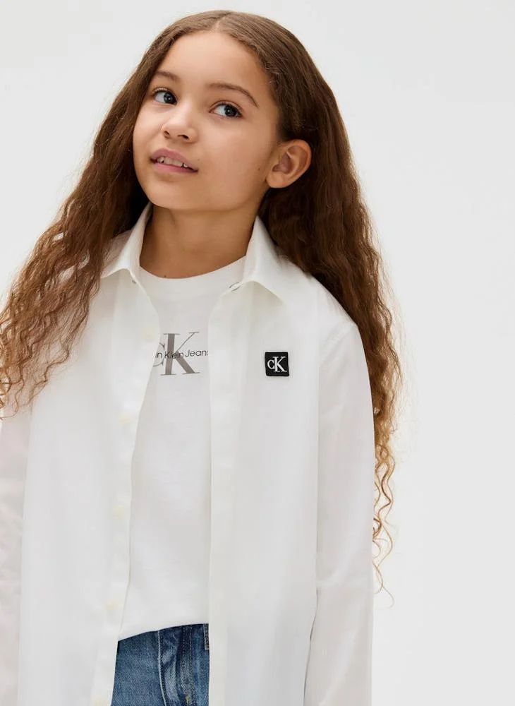 Calvin Klein Jeans  Kids Logo Shirt for Men | Best Price UAE