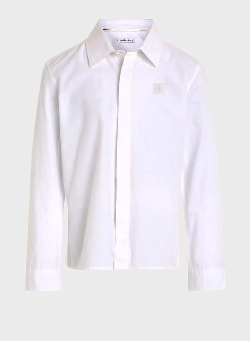 Calvin Klein Jeans  Kids Logo Shirt for Men | Best Price UAE