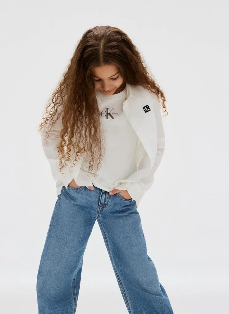 Calvin Klein Jeans  Kids Logo Shirt for Men | Best Price UAE