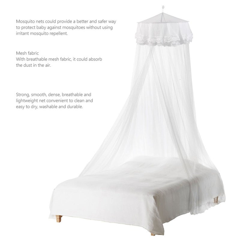 STOBOK Mosquito Net,Baby Canopy Bed Netting, - Image 2