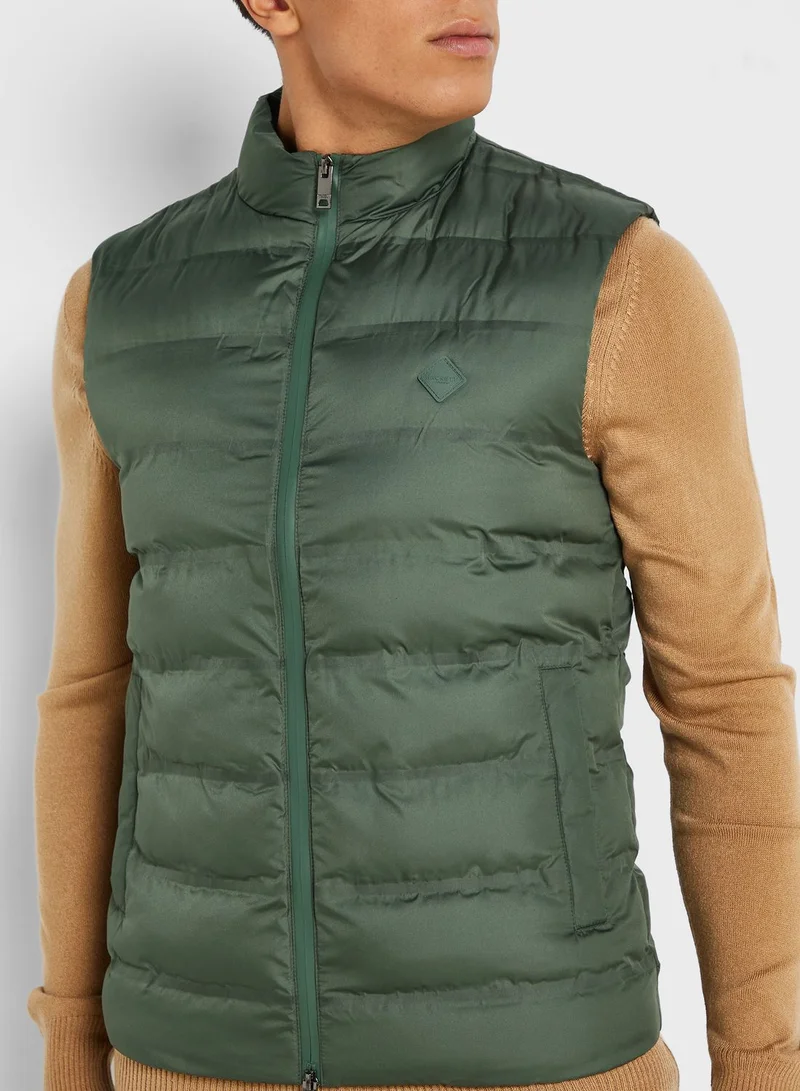 Hackett Zip Through Puffer Gilet