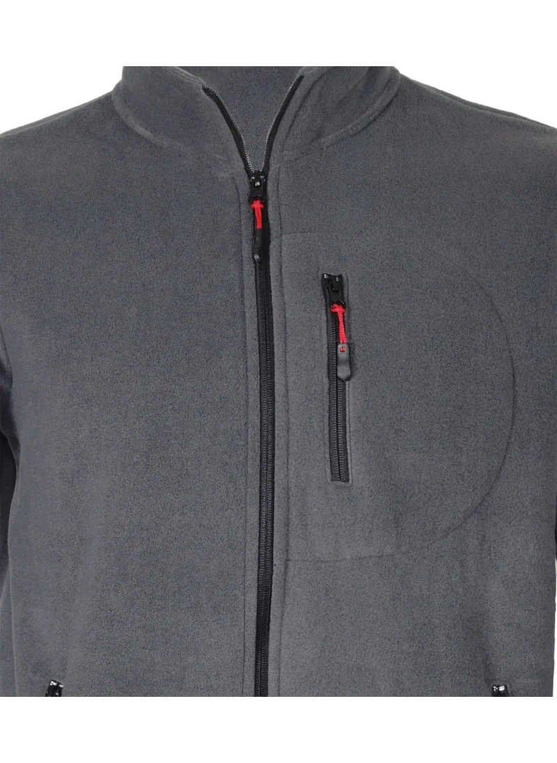 Four Man Men's 3 Pocket Fleece Jacket