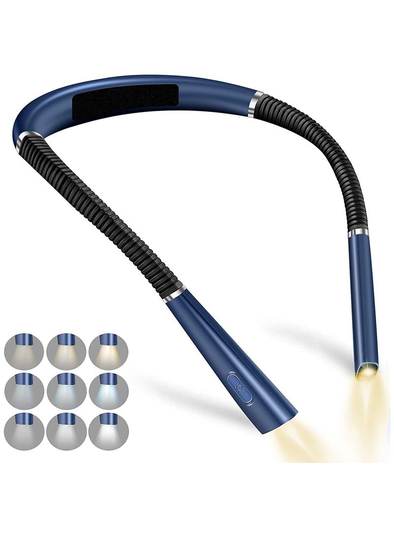Sharpdo LED NeckLed Neck Reading Light 3 Colors 3 Brightness Levels Long Lasting - Image 1