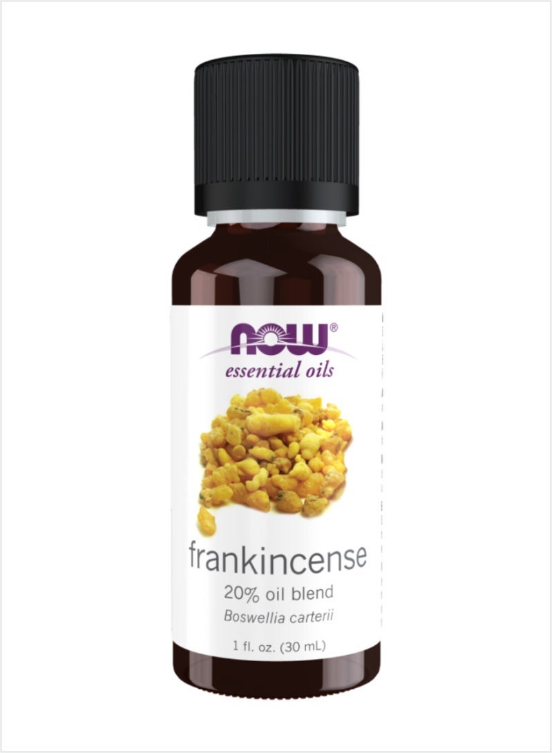 NOW Frankincense Essential Oil Blend - 20% Pure Calming Oil, 30ml