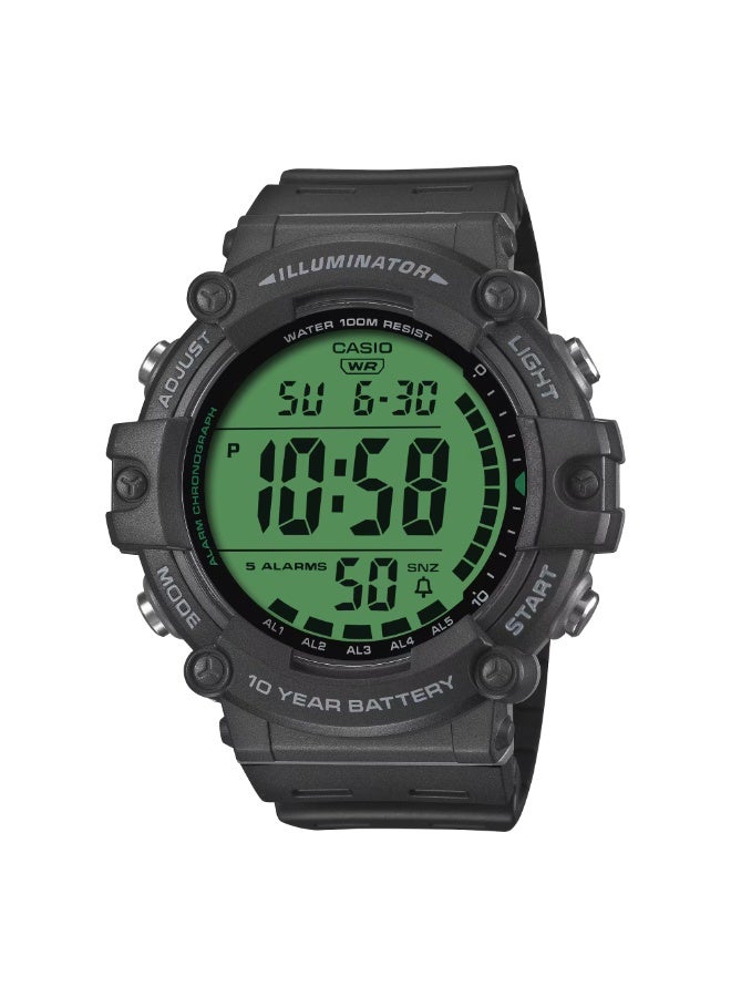 CASIO ساعة كاسيو الرقمية AE-1500WHC-1AVDF للرجال - 54.4 × 51.3 × 15.8 مم