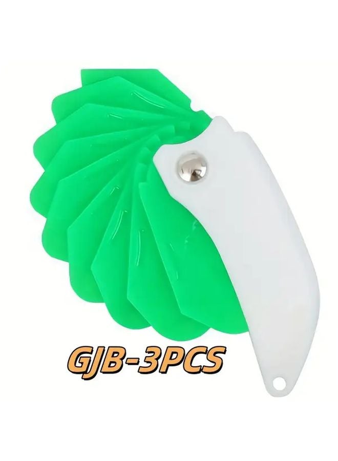 3pcs 9 In 1 Silicone Caulking Tool Kit Multipurpose Spatula For Home Improvement - Image 1