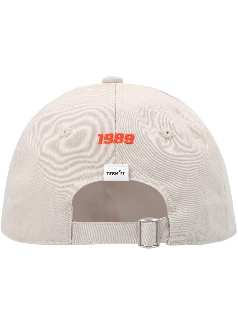 Termit Termit Kids' Cream Baseball Cap – Breathable 100% Cotton Summer Hat for Outdoor Fun, One Size, Lightweight & Stylish Sun Protection  - Image 3