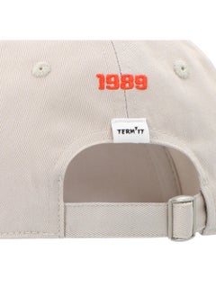 Termit Termit Kids' Cream Baseball Cap – Breathable 100% Cotton Summer Hat for Outdoor Fun, One Size, Lightweight & Stylish Sun Protection  - Image 4