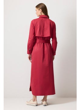 Touche Prive Belted Shirt Dress  - Image 4