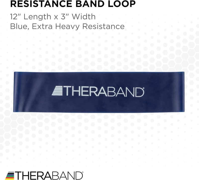 THERABAND Professional Latex Resistance Band Loops for At-Home Exercise, Pilates, Crossfit, and Physical Therapy - Image 2