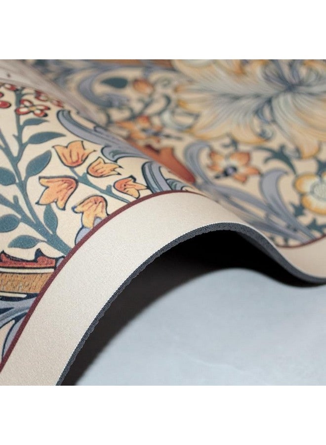 Home-Cloud HomeCloud Dish Drying Mat for Kitchen Counter Hide Stain Super Absorbent, Non-Slip, Heat-Resistant, Great for Dishes,Rack Pad, Kitchen Counter, Coffee Maker, Coffee Item (Beige_Beauty, 50x40cm) - Image 2