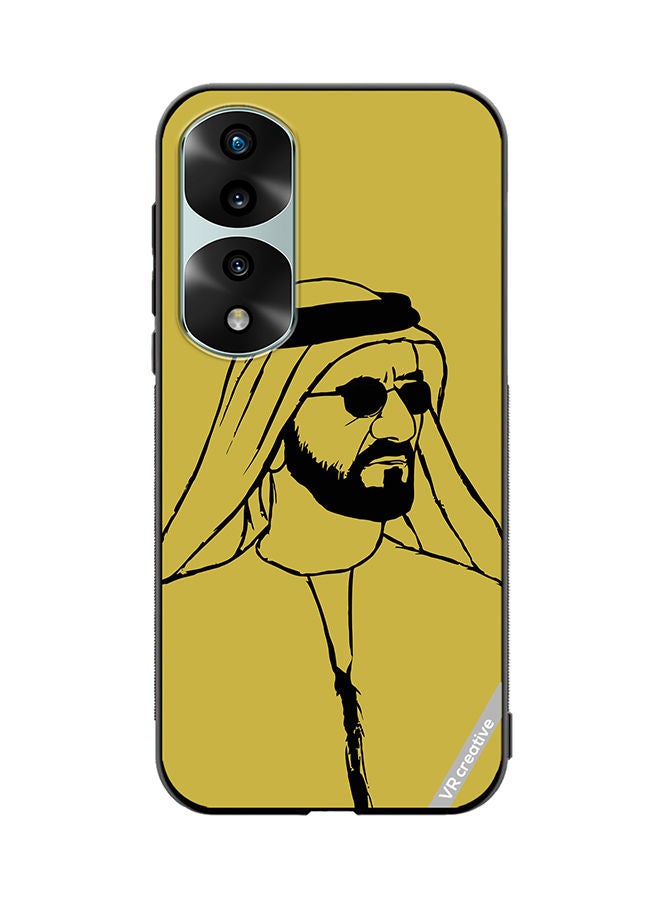 VR CREATIVE Protective Case Cover For Honor 70 Pro Sheikh Mohammed Bin Rashid Al Maktoum Design Multicolour - Image 1