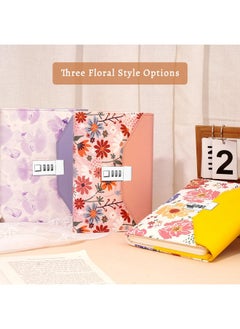 Floral Diary With Lock For Women, Teen Girls Journal With Lock, Hardcover Refillable Women Journal With Pen, 6.3 X 8.5 Inch - pzsku/Z2C61FA79FBF1B174C031Z/45/_/1735214611/1f78c4ae-982d-4ac5-ac4d-618d4f4b3f78