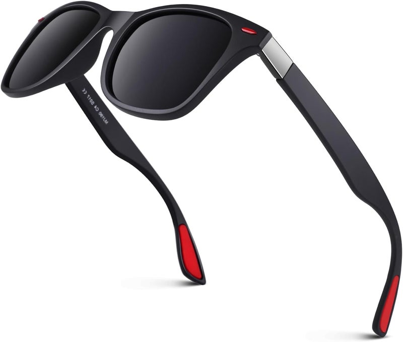 GQUEEN Polarized Sunglasses Men Womens,Flexible TR90 Frame,for Driving Fishing Cycling Hiking Golf Sports UV400 Protection - Image 1