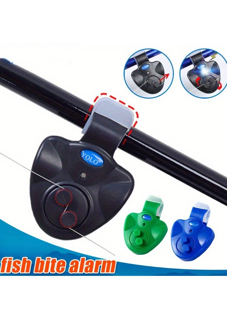 منبه لصيد الأسماك، صنارة صيد الأسماك الإلكترونية مع صفارة الإنذار العالية، مؤشر الليل والنهار، الصيد بدون بطارية - Image 1