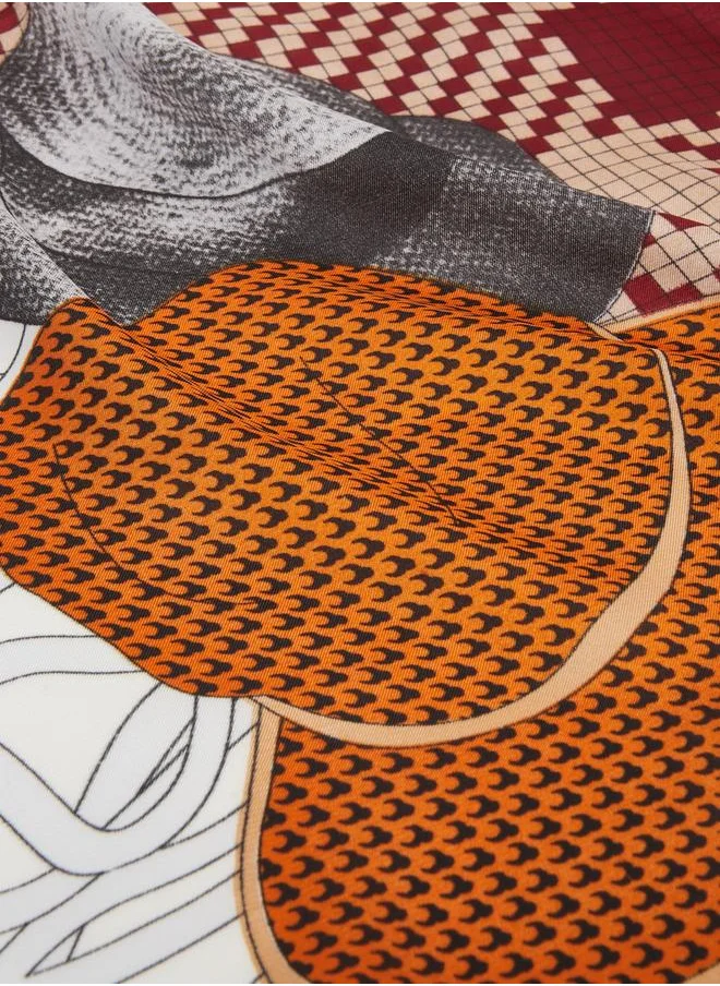 ستايلي Styli Printed Scarf
