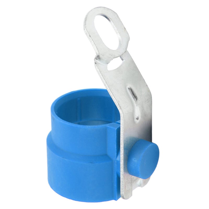 Universal 7 To 13 Pin Trailer Connector Plug Holder Weatherproof Bracket Accessory Blue - Image 2