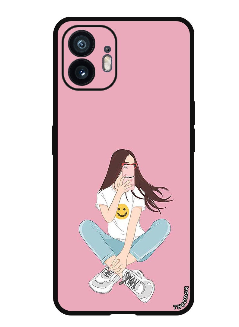 Theodor Protective Case Anti Scratch Shock Proof Bumper Cover For Nothing Phone (2) Selfie - Image 1