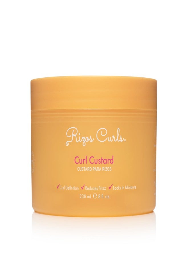 Rizos Curls Defining Custard, Defines Curls, Reduces Frizz, Locks in Moisture, Medium Flexible Hold for Bouncy Curls - Image 1