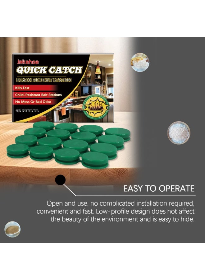 Generic Household Living Room Kitchen Bedroom Indoor Cockroach Catcher 16 PiecesBox  - Image 4