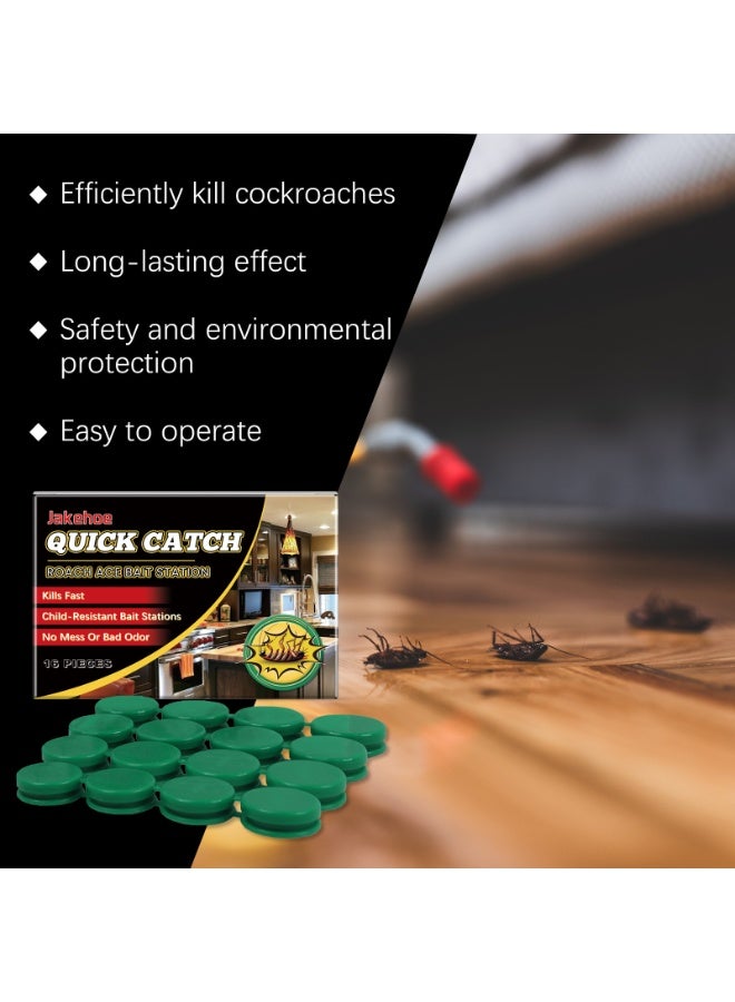 Generic Household Living Room Kitchen Bedroom Indoor Cockroach Catcher 16 PiecesBox  - Image 2