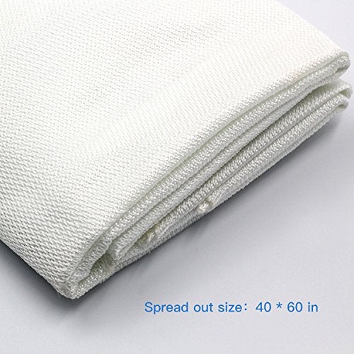 Gihunk Welding Blanket Heavy Duty Fiberglass Fire Blanket Protect Work Area from Sparks (60 x 40 inches) - Image 5