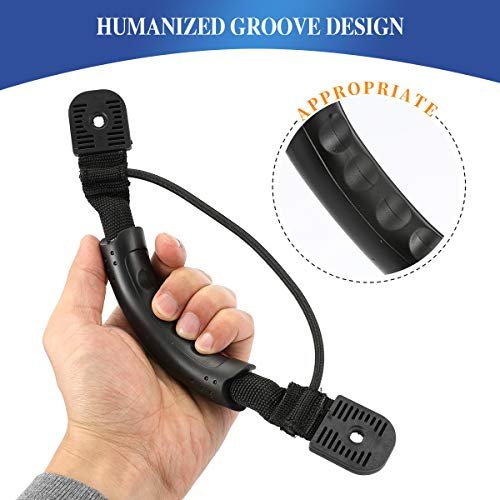 Anndason 2 Pcs Black Kayak Canoe Boat Side Mount Carry Handles/Paddle Park Kayak Handles and Hardwares - Image 4
