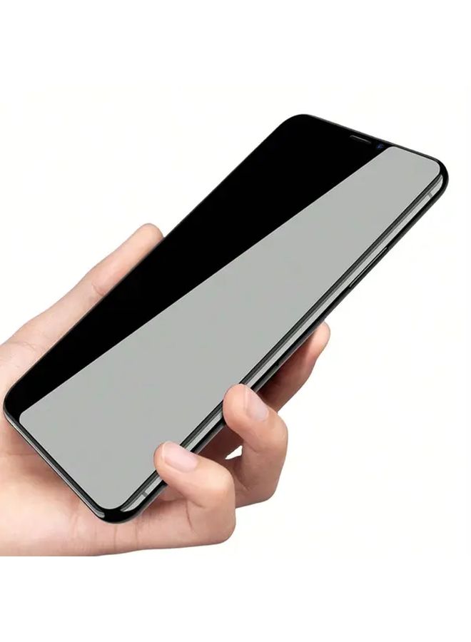 3Pcs Black Anti Spy Tempered Glass Screen Protector For IPhone 16 Anti Peep Scratch Shock - Image 4