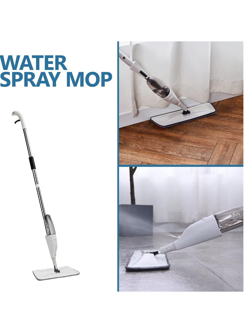 ECONO AE Spray Mop Floor Cleaner for Kitchen Wood Floor Ceramic Tiles Floor Dust Cleaning, 360 Microfiber Water locking Mop cloth, One handed operation, Fine Mist Nozzle, Rapid Spray - Image 2