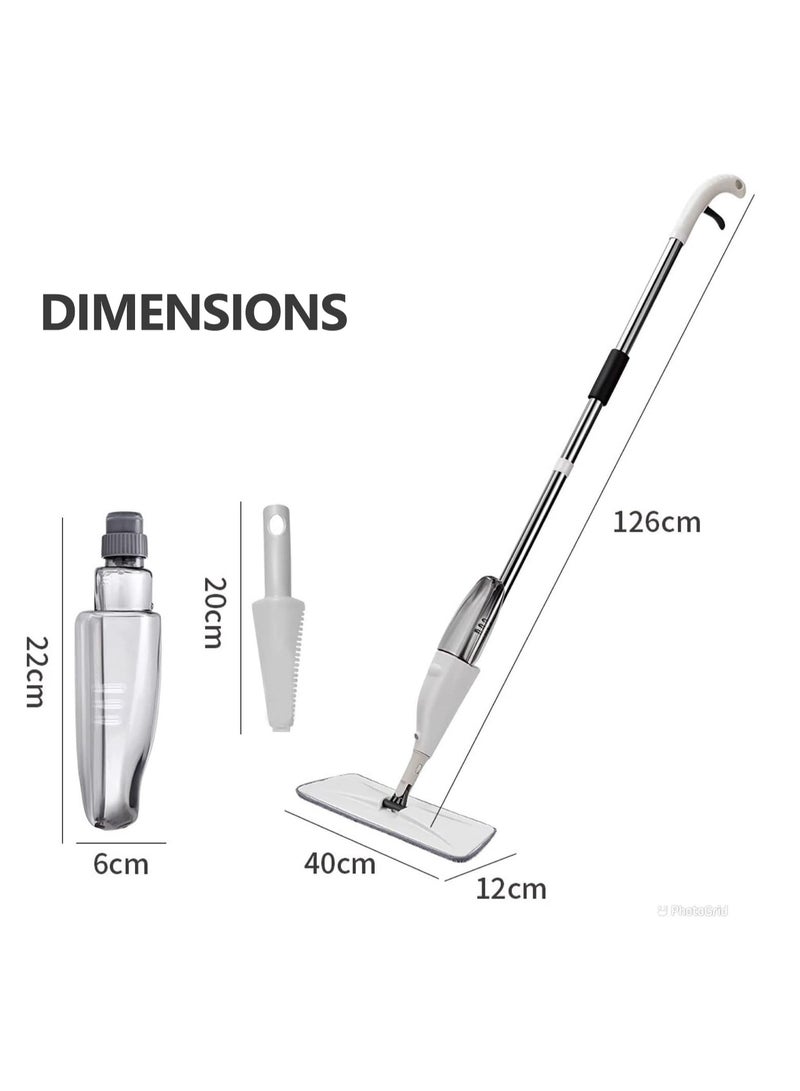 ECONO AE Spray Mop Floor Cleaner for Kitchen Wood Floor Ceramic Tiles Floor Dust Cleaning, 360 Microfiber Water locking Mop cloth, One handed operation, Fine Mist Nozzle, Rapid Spray - Image 5