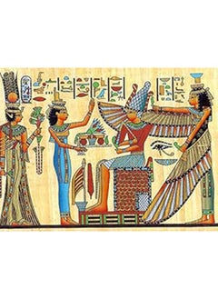 Handmade & Hand Painted Papyrus Pharaonic Drawing