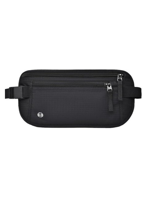 Money Belt, Passport Holder Secure Hidden Travel Wallet with RFID Blocking