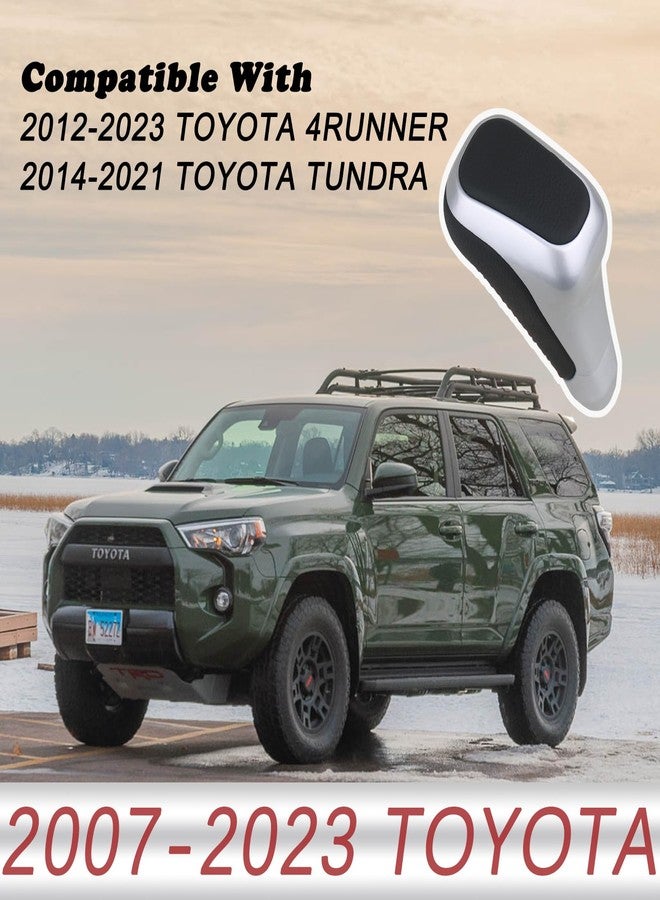 TQPONLY مقبض ناقل الحركة الأوتوماتيكي TQPONLY متوافق مع سيارات تويوتا 4Runner TRD Pro موديلات 2012-2023، وتويوتا تندرا TRD Pro موديلات 2014-2021، ويحل محل PTR57-34142 - Image 3