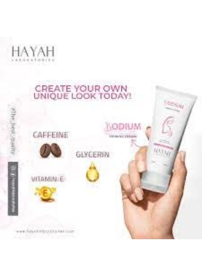 حياة بوديوم كريم شد الجسم 200 مل – لتنعيم وشد البشرة واستعادة الحيوية - Image 4