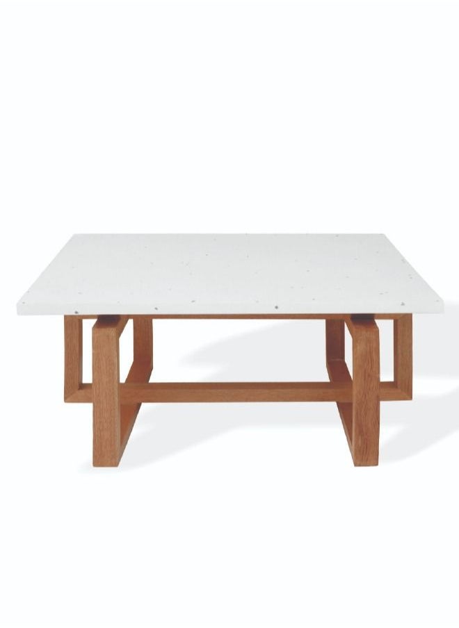 Sement CONCRETE SQUARE TABLE - WHITE  - Image 1