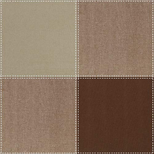 AIRWILL Cotton Kitchen Cooking Aprons (4-Way Brown) - Image 4