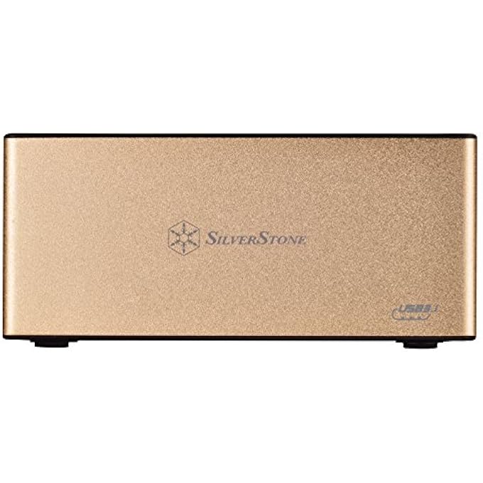 SilverStone TECHNOLOGY EXTERNAL HARD DRIVE DOCKING STATION SUPPORTS ONE 2.5" OR 3.5" DRIVE RL-TS11G-C - Image 1