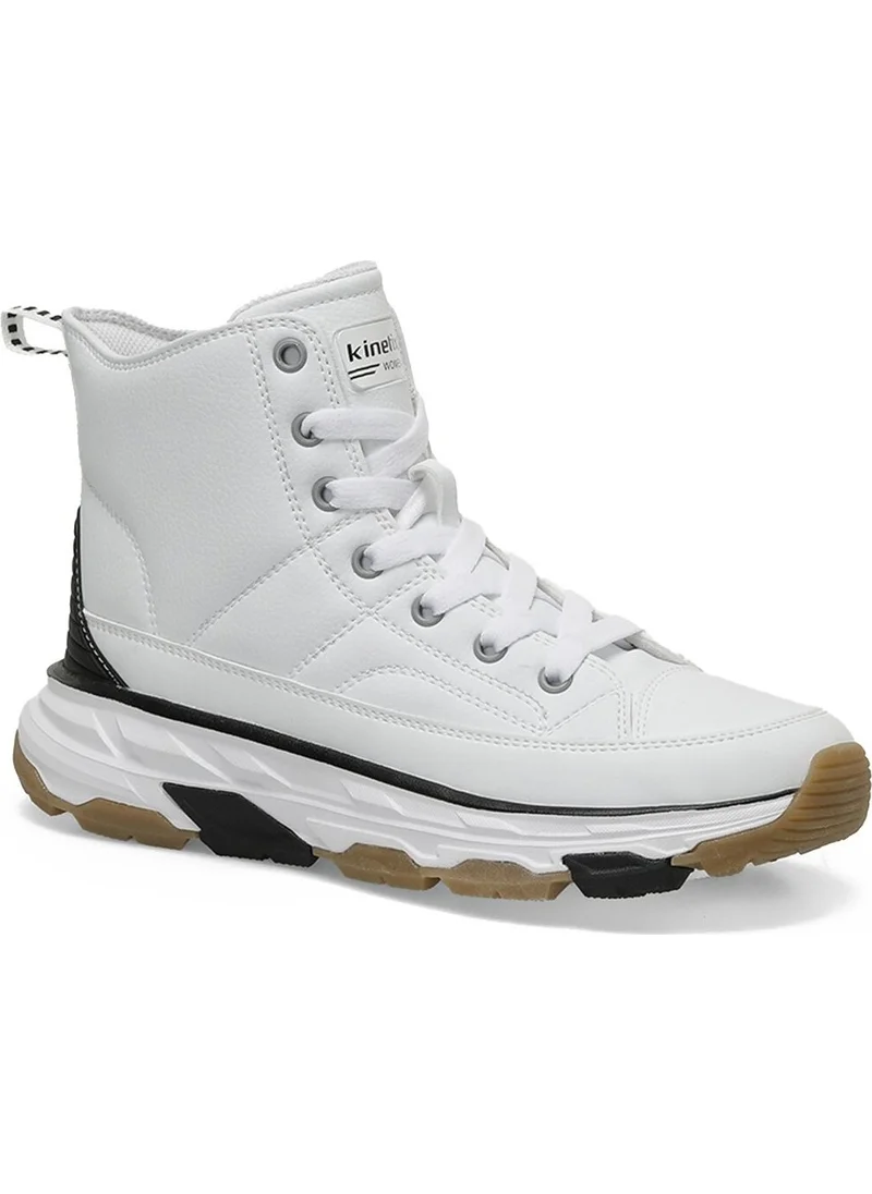 Kinetix Viole Pu Hi W 3pr White Women's High Sneaker