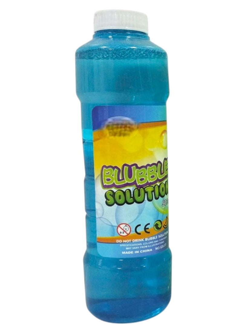 Non toxic 500 ml Bubbles Liquid Refill Solution Bubble Water For All Toys