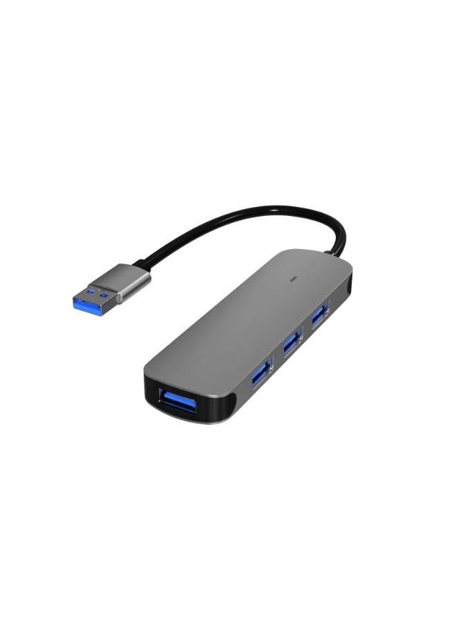 "مُحَوِّل محوري USB من النوع 4 في 1: منفذ واحد USB 3.0 وثلاثة منافذ USB 2.0 متعدد الوظائف المخصص لأجهزة اللابتوب  " - Image 2