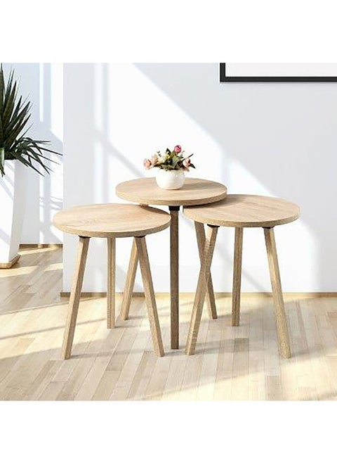 Neve Round Nest of Tables - Set of 3