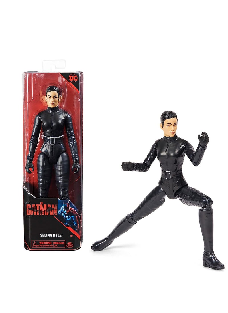DC Comics Batman 12-inch Selina Kyle Action Figure, The Batman Movie Collectible Kids Toys for Boys and Girls Ages 3 and up  - Image 1